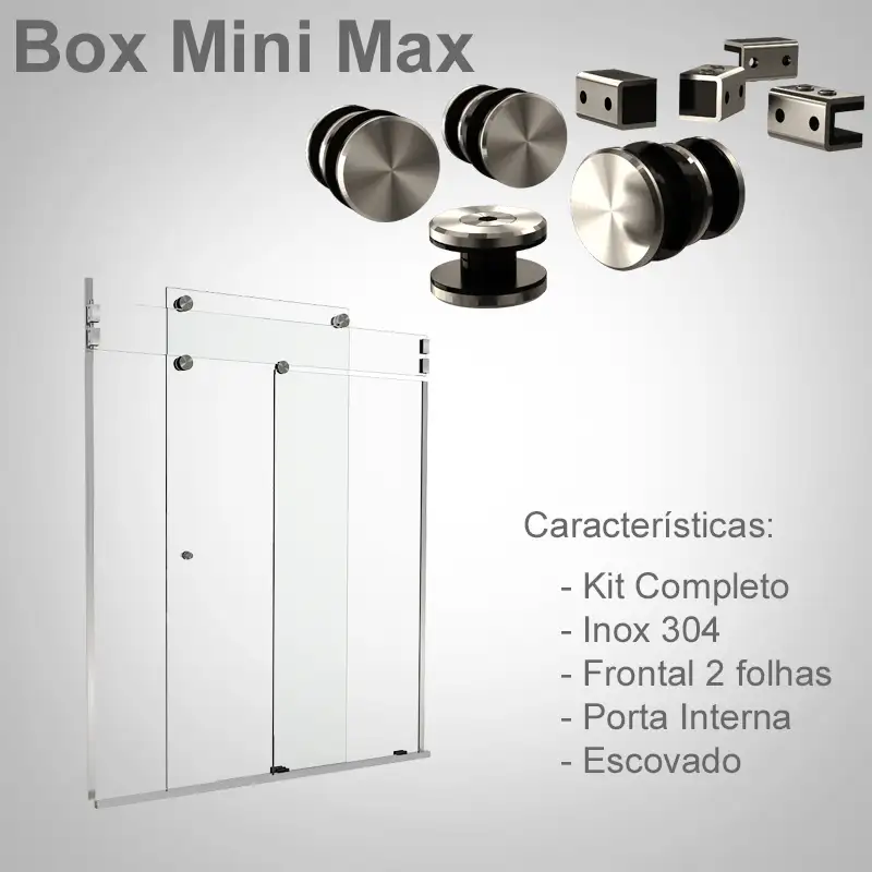 Frontal 2 Folhas Escovado